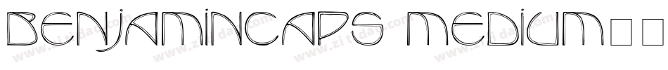 BenjaminCaps Medium字体转换